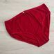 Жіночі трусики (сліпи батали) широкий бік, висока посадка червоні L 320-13 фото